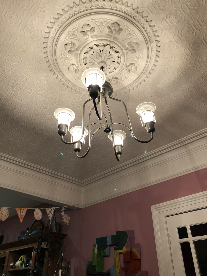 One for our resident chandelier inspector